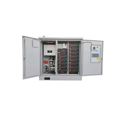 Where is the uninterrupted power supply for the solar container communication station in Port of Spain 